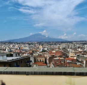 il panorama sull'Etna Catania